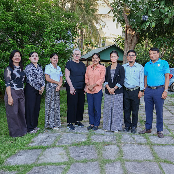 Heike Niemeier in Kambodscha zum Einzelcoaching